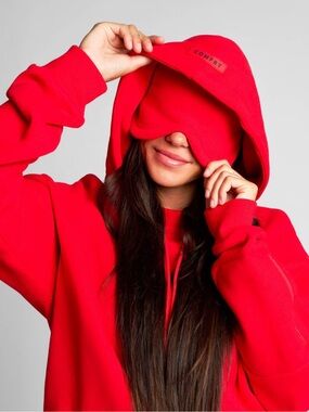 NWOB Comfrt Airplane Mode Signature Hoodie - Crimson - XL